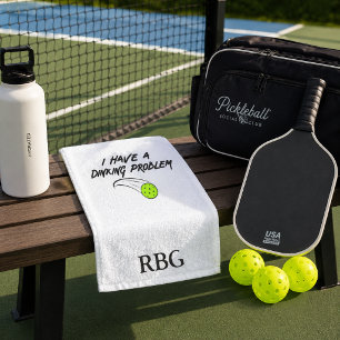 I have a Dinking Problem - Funny Pickleball Gift Hand Towel