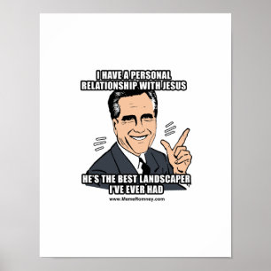 I HAVE A PERSONAL RELATIONSHIP WITH JESUS POSTER