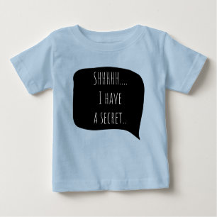I have a secret, big brother customizable date baby T-Shirt