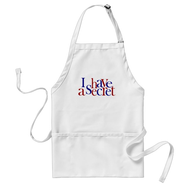 I Have A Secret Standard Apron (Front)