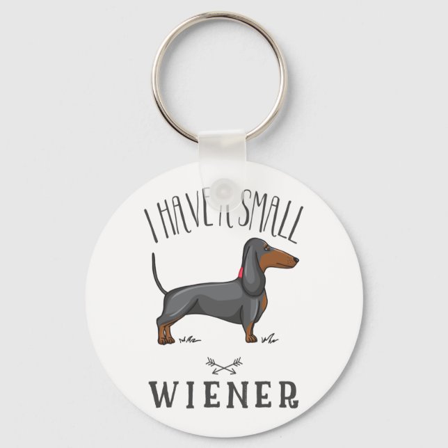 I have a small wiener key ring (Front)