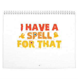 I have a Spell For that Funny Spooky Witch Gift  Calendar