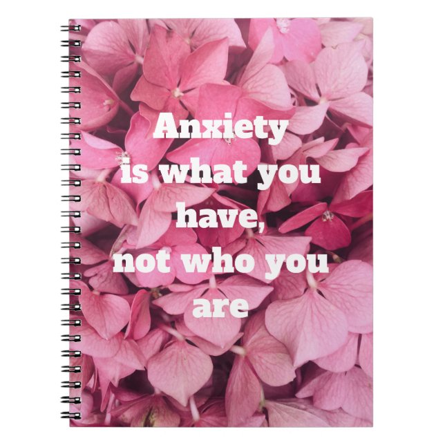 I Have Anxiety Notebook (Front)