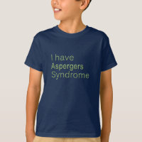 I have aspergers - kid's T-shirt