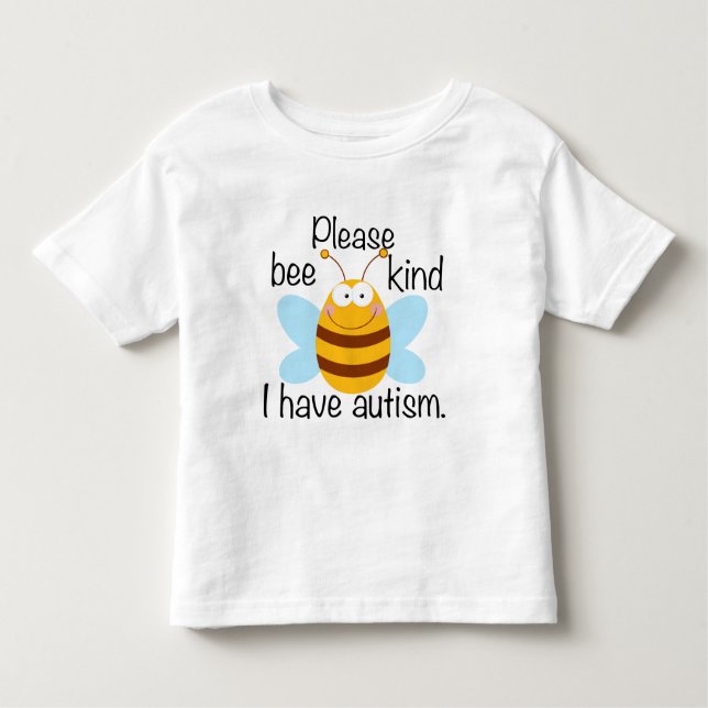 I Have Autism Cute Pun Toddler T-Shirt (Front)