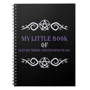 I Have Clever Tricks And Fiendish Plans Notebook