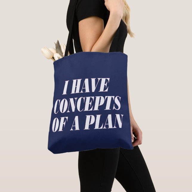 i have concepts of a plan tote bag (Close Up)