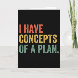 I Have Concepts Of A Plan Trump Kamala Harris Elec Card