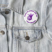 I have Dementia Purple Angel Support Button Badge (In Situ)