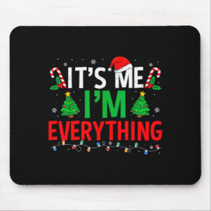 I Have Everything I Want For Christmas Couples Paj Mouse Pad