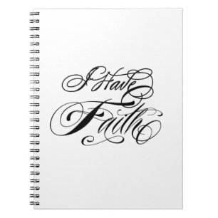 I Have Faith Notebook