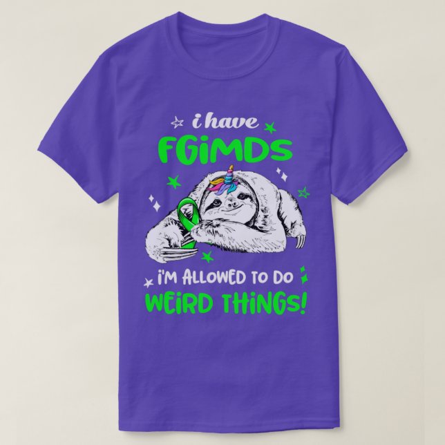 I have Fgimds im allowed to do Weird Thing T-Shirt (Design Front)