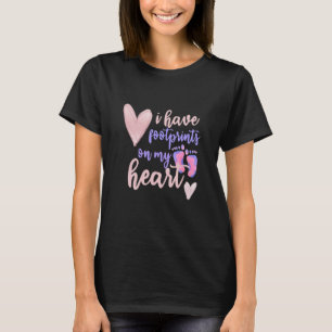 I Have Footprints on my Heart T-Shirt