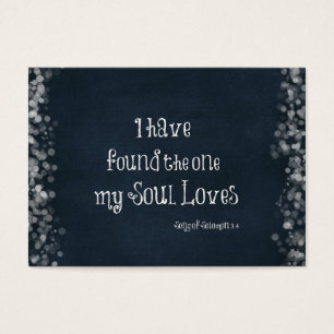 I have found the one my Soul Loves Bible Verse