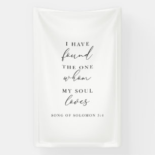 I Have Found The One Wedding Backdrop Banner 