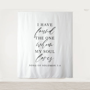 I Have Found the One Wedding Backdrop Decor Tapestry