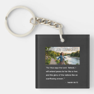 I Have Got Joy Like a River Key Ring