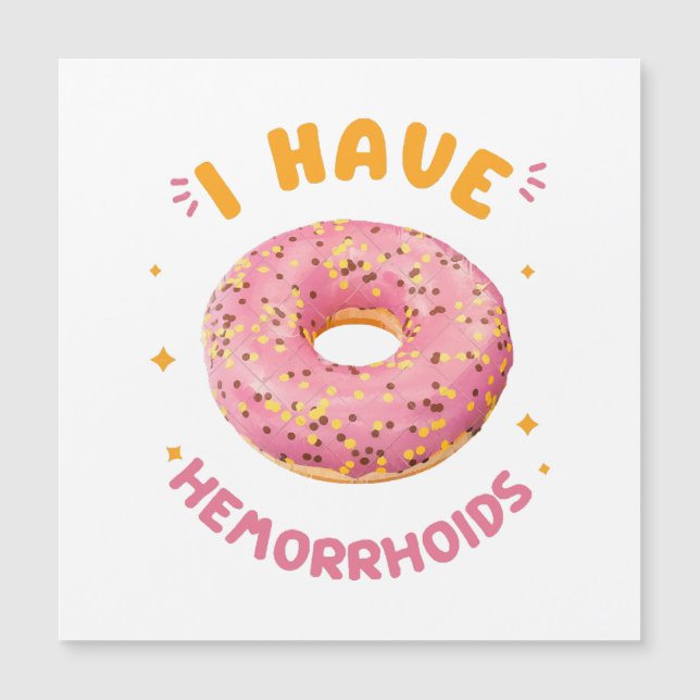 I have hemorrhoids (Front)