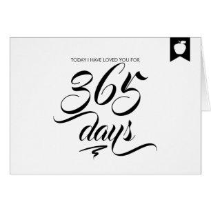 I Have Loved You For Days Anniversary Love Card