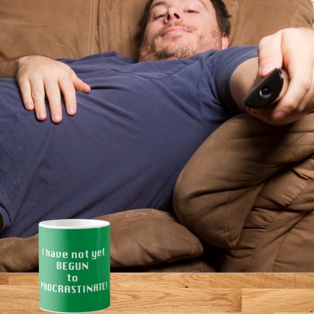 I have not yet begun to procrastinate coffee mug (Creator Uploaded)