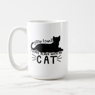 I Have Plans with My Cat Coffee Mug