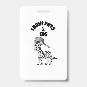 I Have Pots & EDS  ID Badge