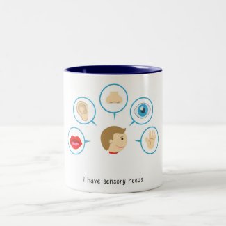 I Have Sensory Needs - Mug (Navy)