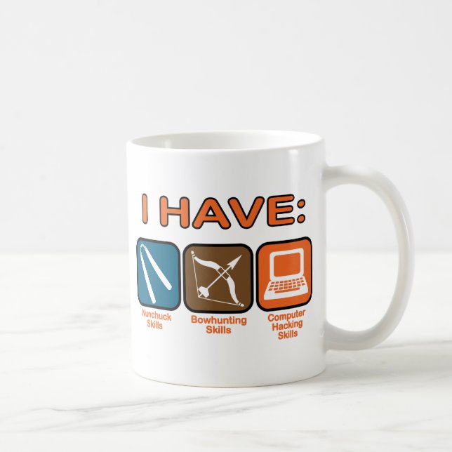 I Have Skills Napoleon Dynamite Coffee Mug (Right)
