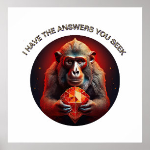 i Have The Answers You Seek Poster