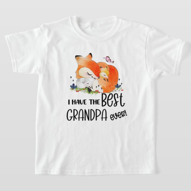 I have the best Grandpa Ever T-Shirt (Laydown)