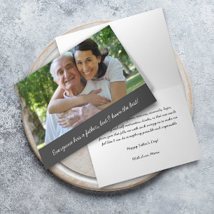 I Have The Best Photo Father's Day Card