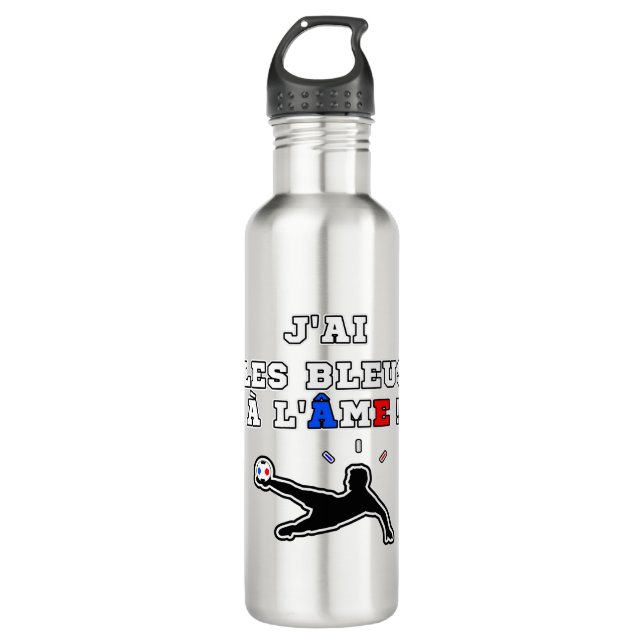 I HAVE THE BLUE IN THE SOUL - WORD GAMES 710 ML WATER BOTTLE (Front)