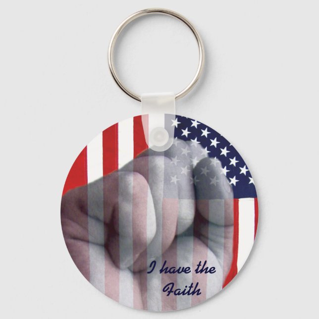 I have the Faith_Keychain Key Ring (Front)
