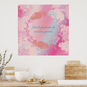I have the power to heal myself poster