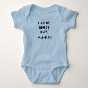 I have the Worlds Best 'add YOUR role' Cute Shower Baby Bodysuit