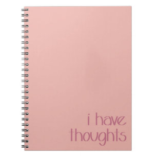 I Have Thoughts Simple Journal