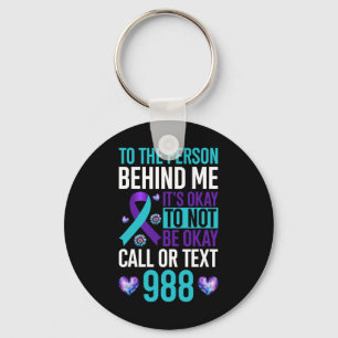 I Have Time To Listen Suicide Prevention Awareness Key Ring