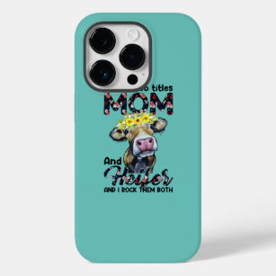I have two titles Mom and heifer and I rock them Case-Mate iPhone 14 Pro Case