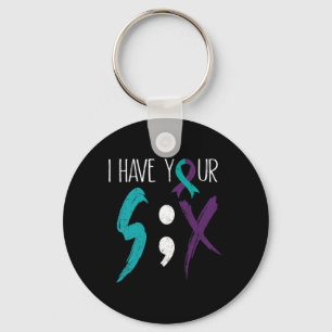 I Have Your Six Military Suicide Prevention Awaren Key Ring