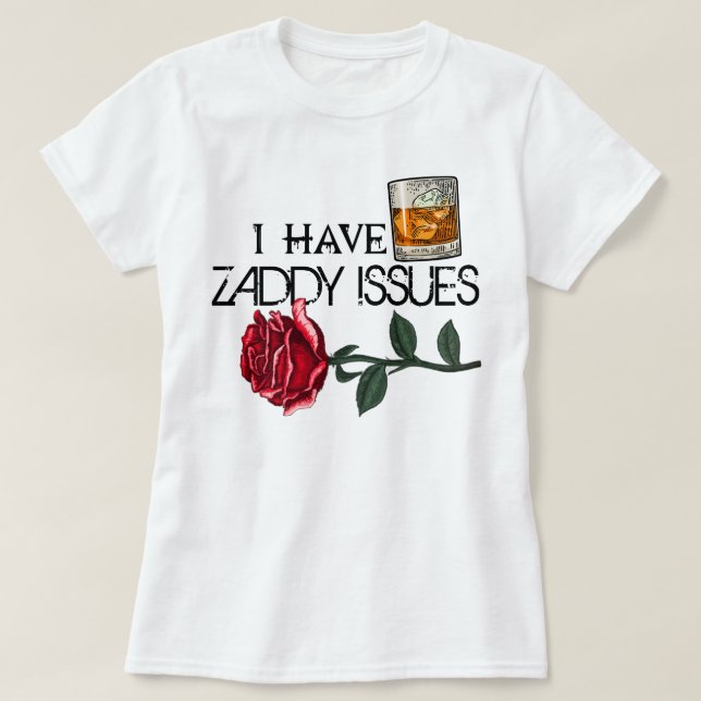 I Have Zaddy Issues Haunting Adeline Little Mouse T-Shirt (Design Front)