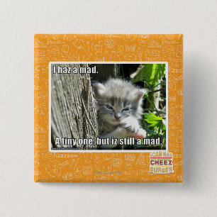 I haz a mad 15 cm square badge