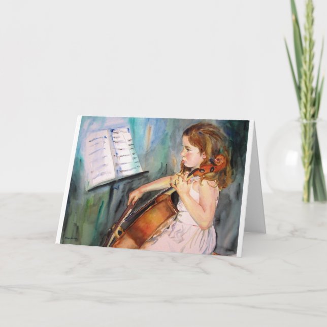 I Hear a Symphony Card (Front)