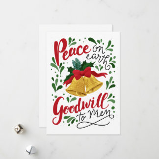 I Heard The Bells Flat Holiday Card