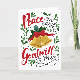 I Heard The Bells Folded Holiday Card