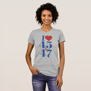 I Heart 45 & 47 T-Shirt