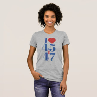 I Heart 45 & 47 T-Shirt