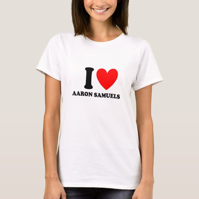 I Heart Aaron Samuels T-Shirt (Front)