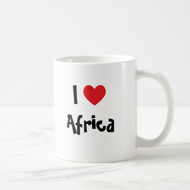 I Heart Africa Coffee Mug (Right)