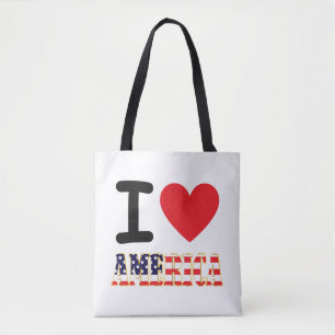 I Heart America Tote Bag