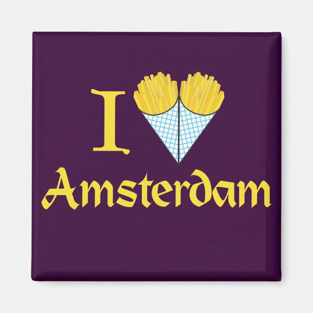 I Heart Amsterdam Magnet (Front)